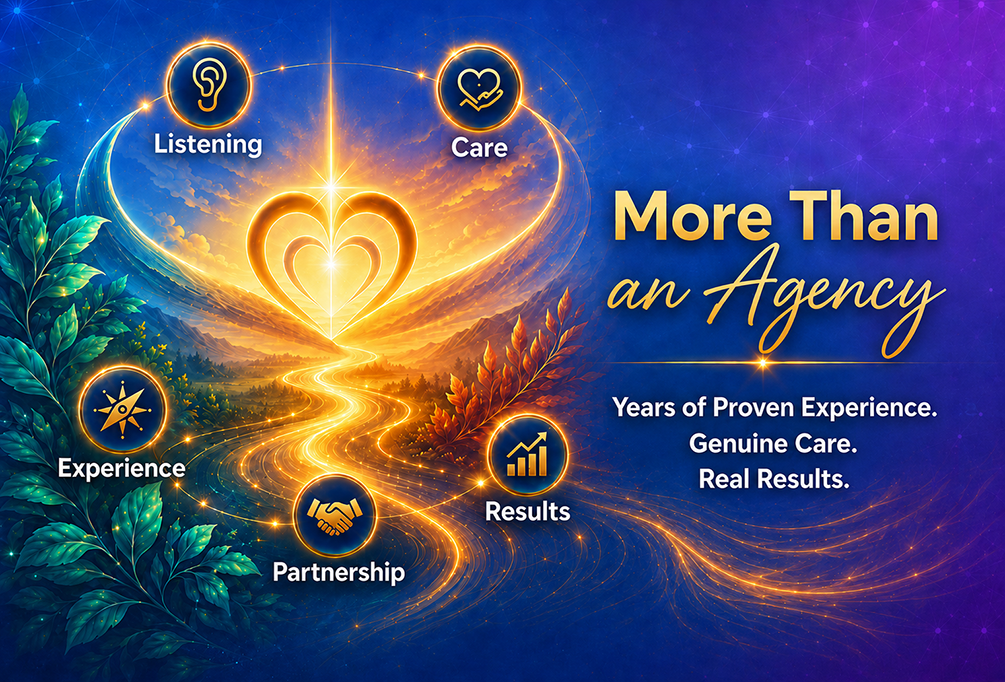More Than an Agency: listening, care, experience, results, and partnership
